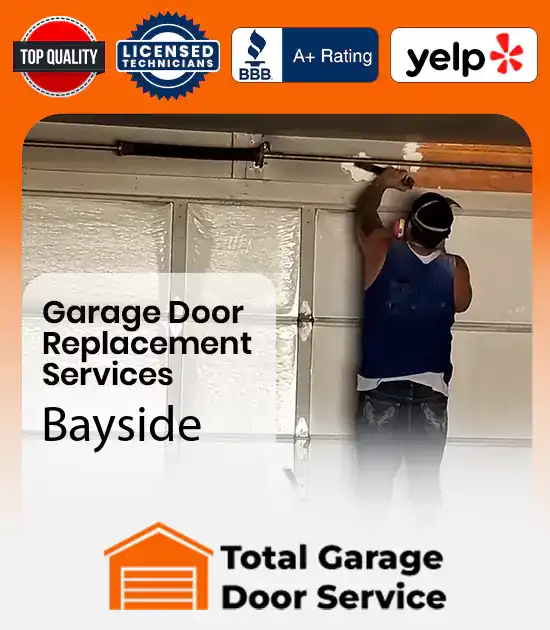 Garage Door Replacement Services Bayside 