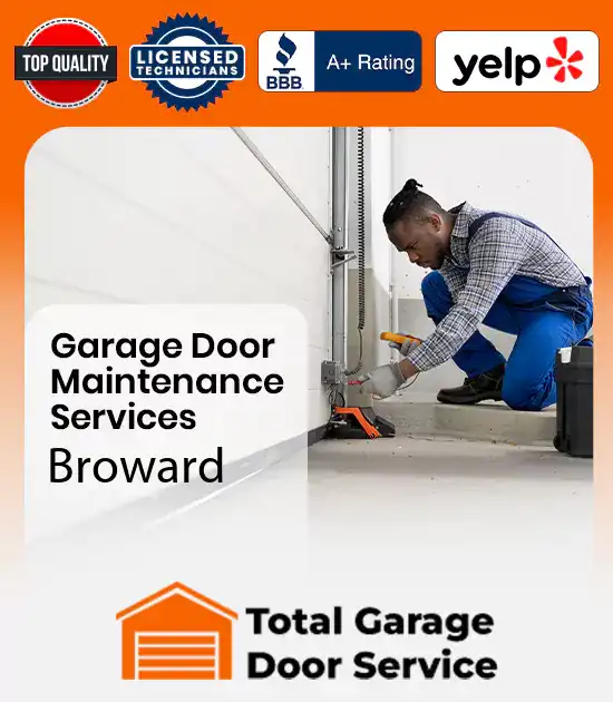 Garage Door Maintenance Services Broward 