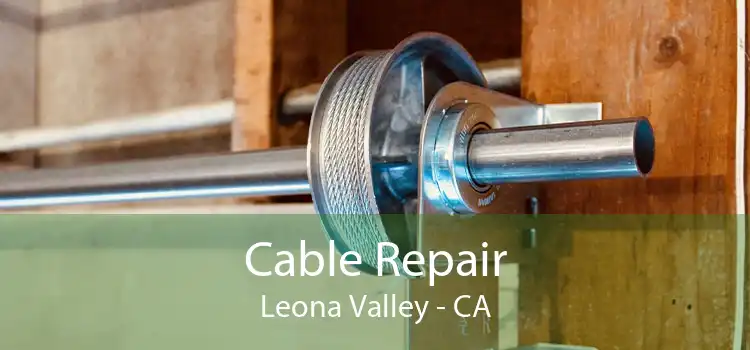 Cable Repair Leona Valley - CA
