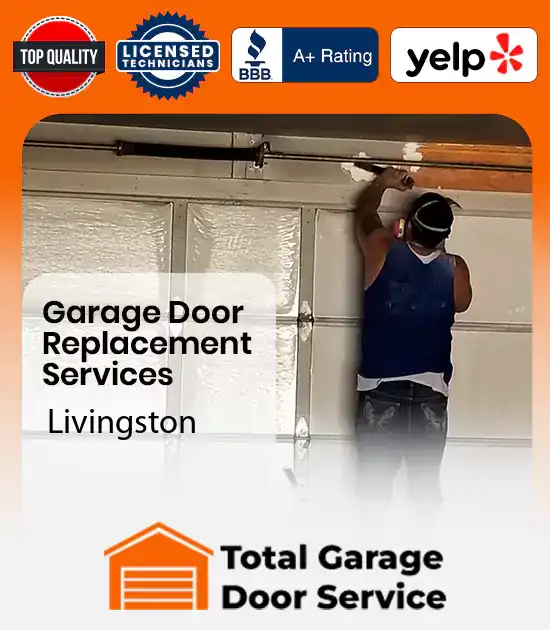 Garage Door Replacement Services Livingston 