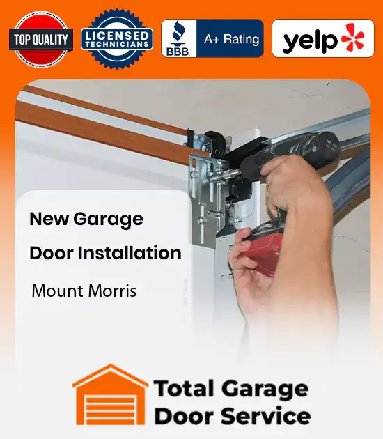 New Garage Door Installation Services Mount Morris 