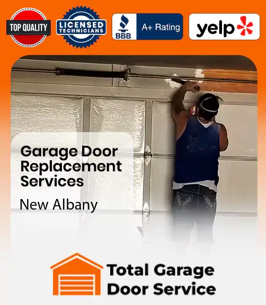 Garage Door Replacement Services New Albany 