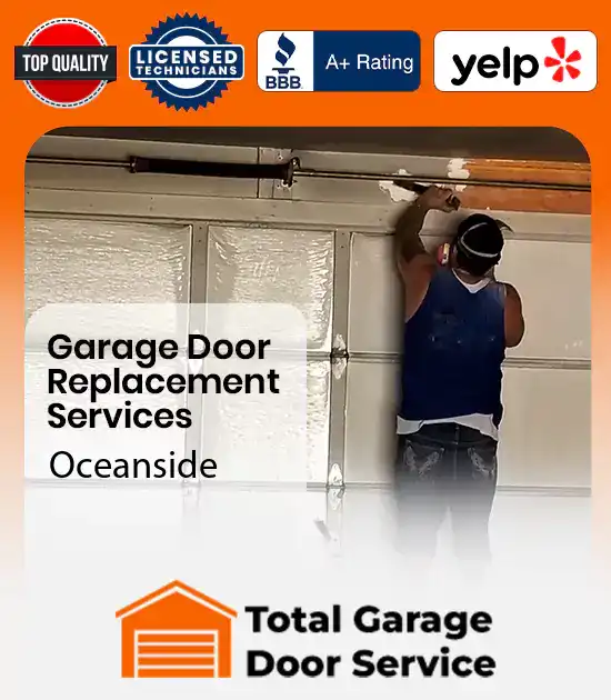 Garage Door Replacement Services Oceanside 