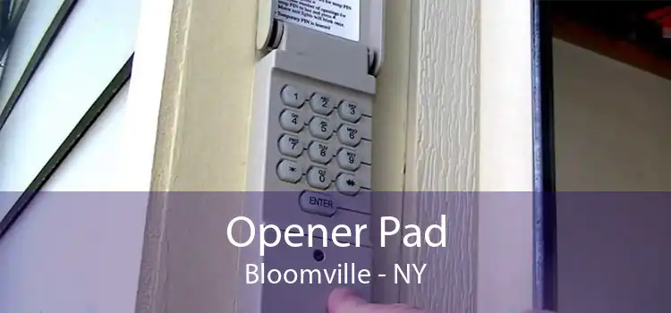 Opener Pad Bloomville - NY