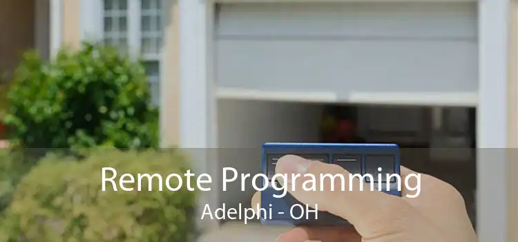 Remote Programming Adelphi - OH