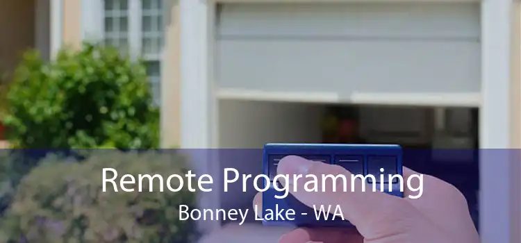 Remote Programming Bonney Lake - WA