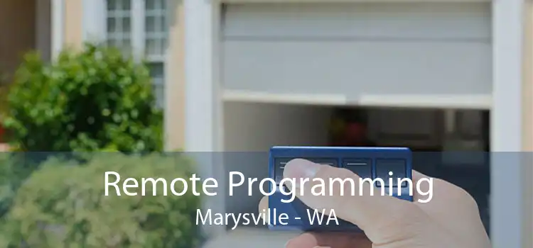 Remote Programming Marysville - WA