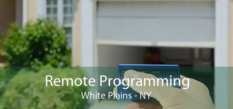 Remote Programming White Plains - NY