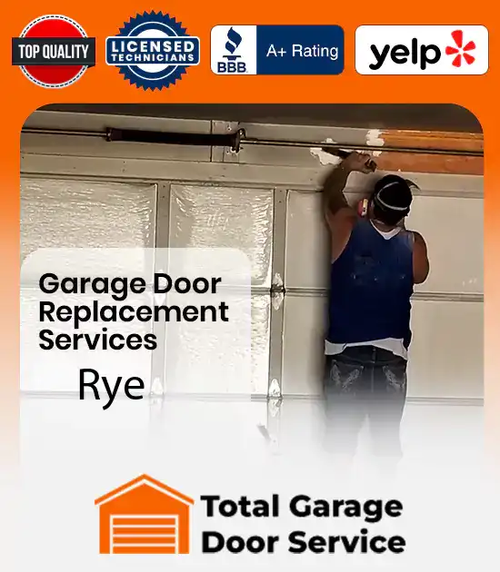 Garage Door Replacement Services Rye 