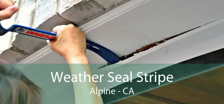 Weather Seal Stripe Alpine - CA