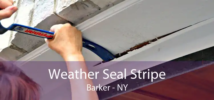 Weather Seal Stripe Barker - NY