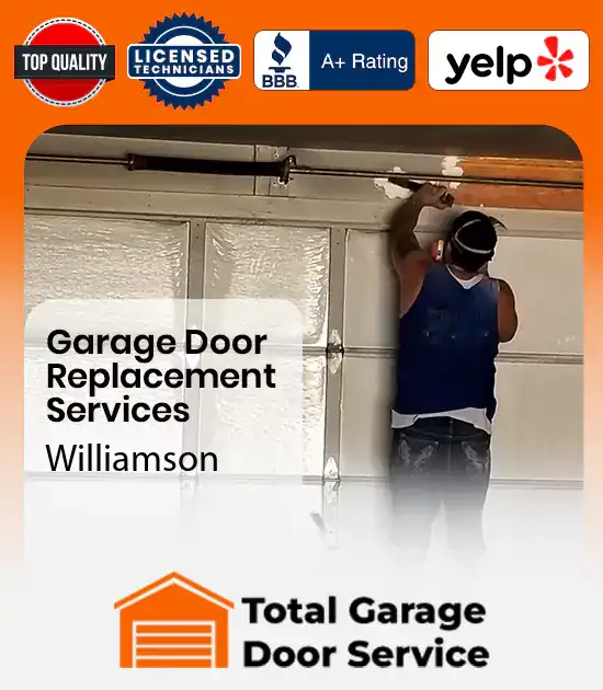 Garage Door Replacement Services Williamson 